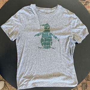 Original Penguin Gray T-Shirt with Green Cactus Design